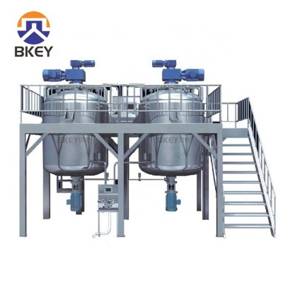 Industrial Vacuum Emulsifying Mixer Machine For Liquid Chemical Shampoo